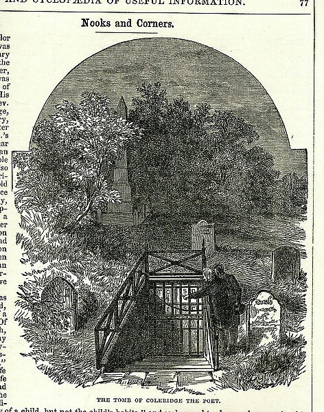 Tomb of Samuel Taylor Coleridge, Old Highgate Chapel
