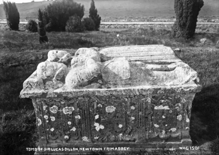 Framed Print : Tomb of Sir Lucas Dillon, Newtown Trim Abbey Framed Print : Tomb of Sir Lucas Dillon, Newtown Trim Abbey