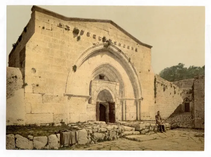 Framed Print : Tomb of the Virgin, and Cave of Agony, Jerusalem, Holy Land Framed Print : Tomb of the Virgin, and Cave of Agony, Jerusalem, Holy Land