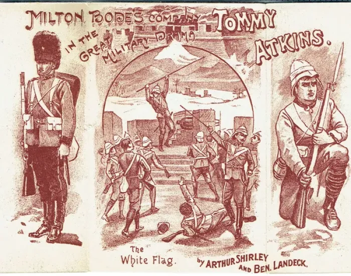 Framed Print : Tommy Atkins by Arthur Shirley and Ben Landeck Framed Print : Tommy Atkins by Arthur Shirley and Ben Landeck
