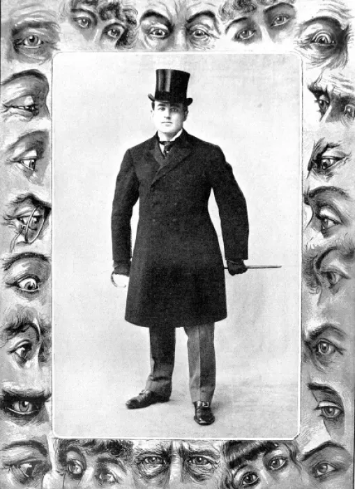 Framed Print : Tommy Burns (1881-1955) Framed Print : Tommy Burns (1881-1955)