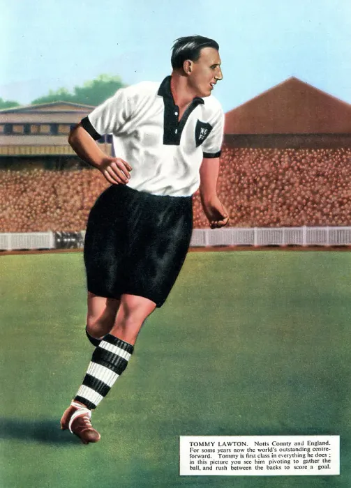 Framed Print : Tommy Lawton, Notts County and England footballer Framed Print : Tommy Lawton, Notts County and England footballer