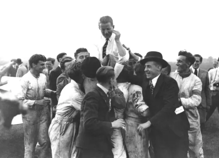 Framed Print : Tommy Rose, Winner of the 1936 Kings Cup Air Races Bein? Framed Print : Tommy Rose, Winner of the 1936 Kings Cup Air Races Bein?