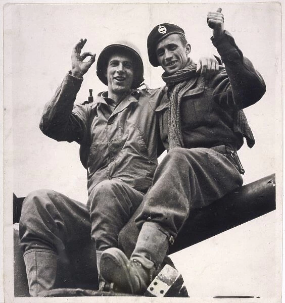 Tommy and Yank 1944