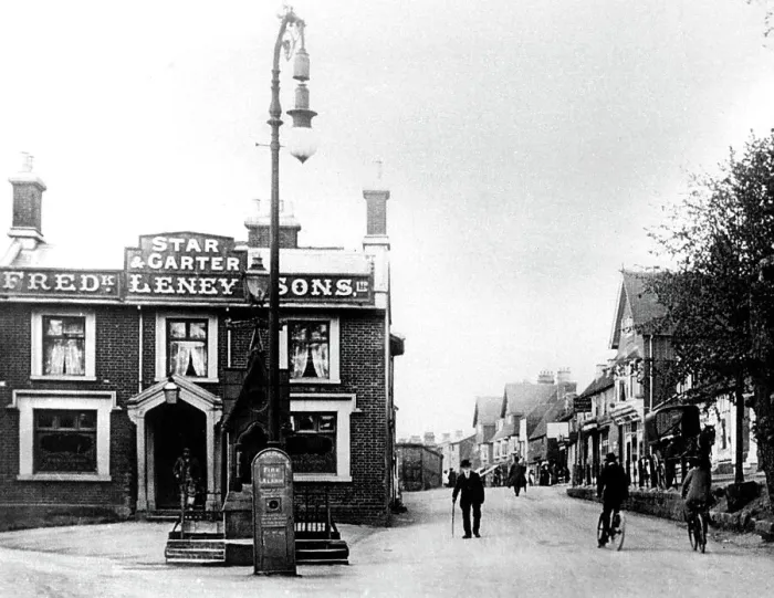 Framed Print : Tonbridge Shipbourne Road early 1900s Framed Print : Tonbridge Shipbourne Road early 1900s
