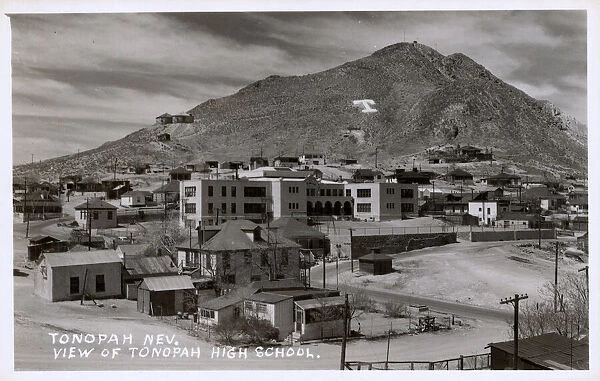 Tonopah High School, Tonopah, Nevada, USA