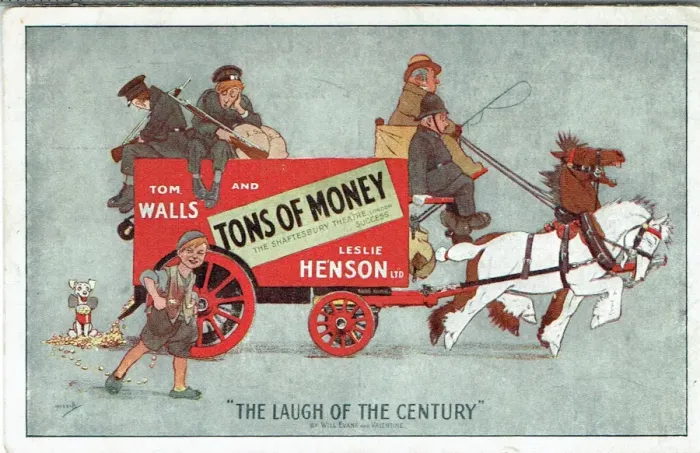 Framed Print : Tons of Money by William Evans & A T Pechey Framed Print : Tons of Money by William Evans & A T Pechey