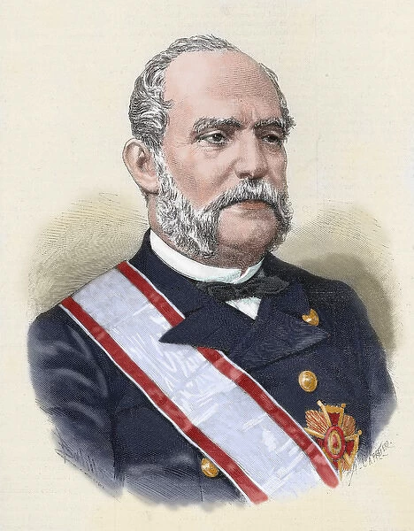 Topete y Carballo, Juan Bautista (1821- 1885). Spanish naval
