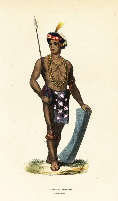 Framed Print : Toraja man of Tondano, Sulawesi, Greater Sunda Islands, Indonesi Framed Print : Toraja man of Tondano, Sulawesi, Greater Sunda Islands, Indonesi