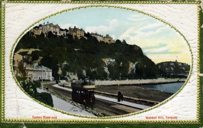 Framed Print : Torbay Road & Waldon Hill, Torquay, Devon Framed Print : Torbay Road & Waldon Hill, Torquay, Devon