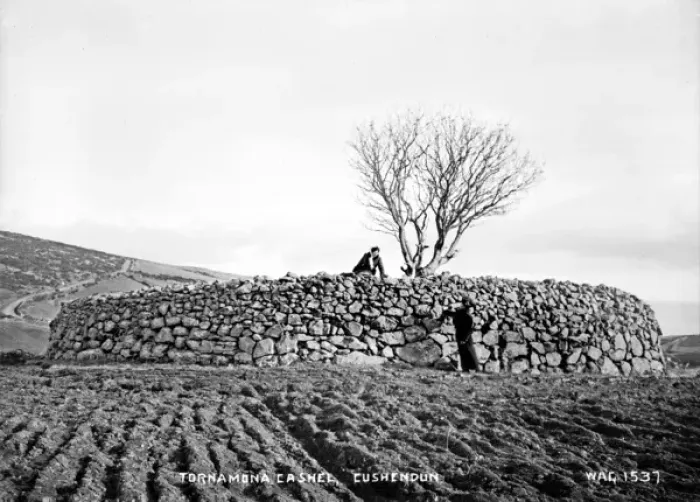 Framed Print : Tornamona Cashel, Cushendun Framed Print : Tornamona Cashel, Cushendun