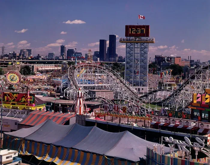 Framed Print : Toronto, Canada - The Midway, Canadian National Exhibition Framed Print : Toronto, Canada - The Midway, Canadian National Exhibition