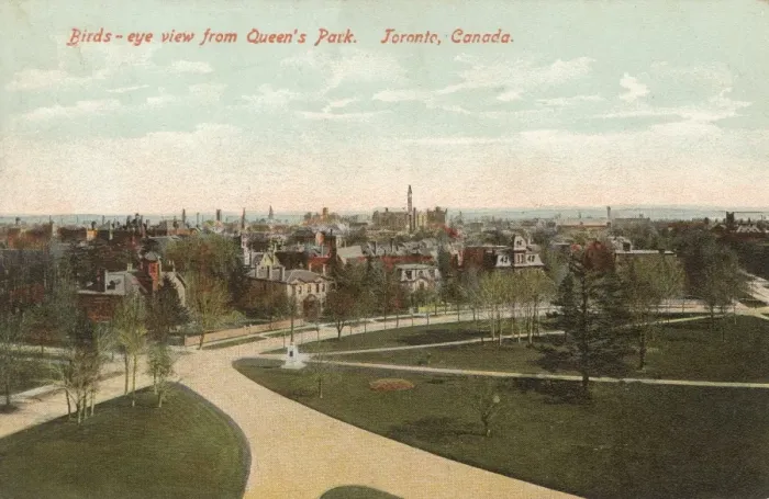 Framed Print : Toronto, Canada - View from Queens Park Framed Print : Toronto, Canada - View from Queens Park