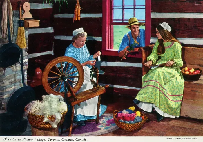 Framed Print : Toronto, Ontario, Canada - Black Creek Pioneer Village