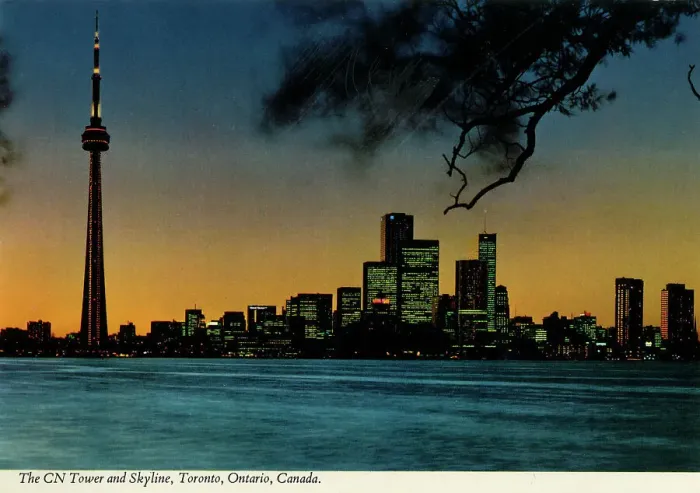 Framed Print : Toronto, Ontario, Canada - The CN Tower and Skyline Framed Print : Toronto, Ontario, Canada - The CN Tower and Skyline