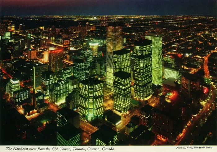 Framed Print : Toronto, Ontario, Canada - Northeast View from the CN Tower Framed Print : Toronto, Ontario, Canada - Northeast View from the CN Tower