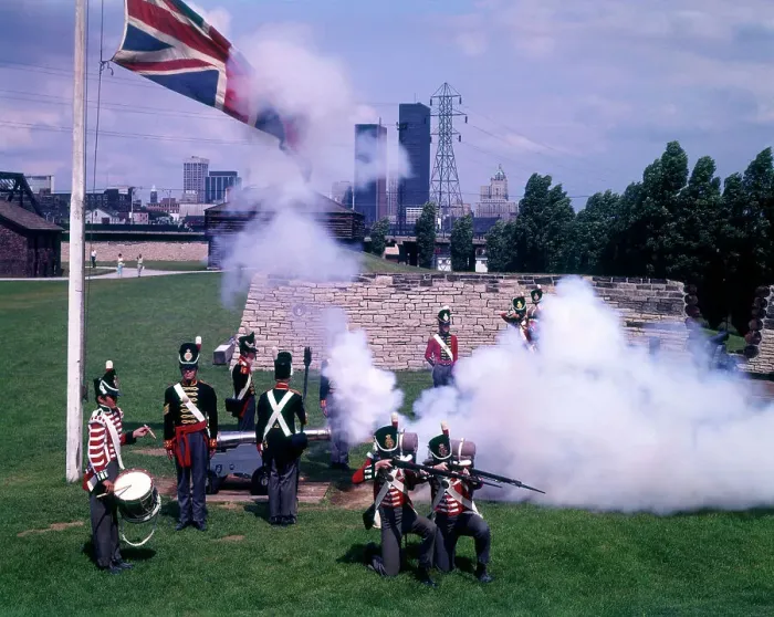 Framed Print : Toronto, Ontario, Canada - Old Fort York Date: circa 1970s Framed Print : Toronto, Ontario, Canada - Old Fort York Date: circa 1970s