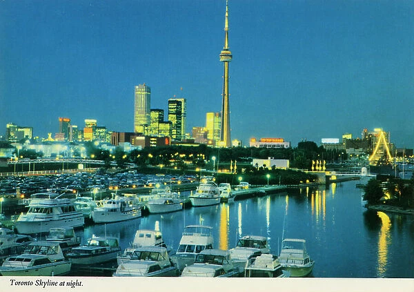 Toronto, Ontario, Canada - The Skyline at night