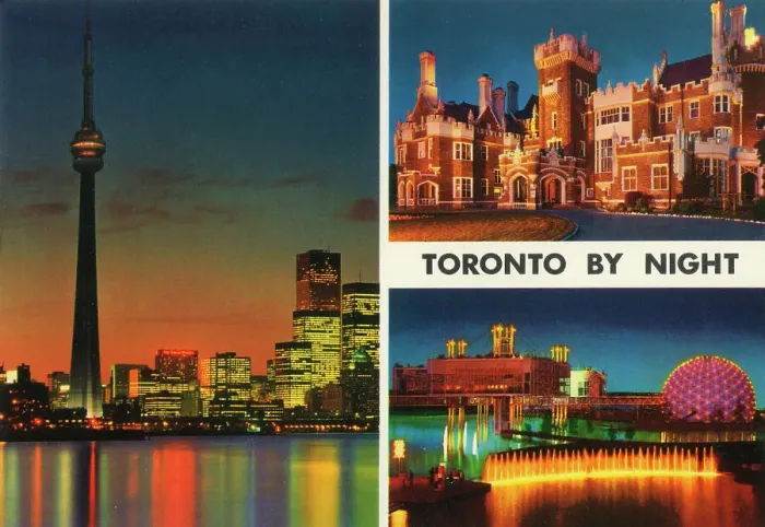 Framed Print : Toronto, Ontario, Canada - Toronto by night Framed Print : Toronto, Ontario, Canada - Toronto by night