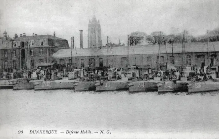 Framed Print : Torpedo Boats - Moored at Dunkirk, France Framed Print : Torpedo Boats - Moored at Dunkirk, France