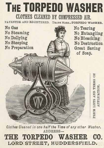 The Torpedo Washer  /  1888