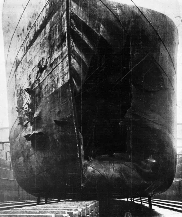 Framed Print : Torpedoed ship Framed Print : Torpedoed ship