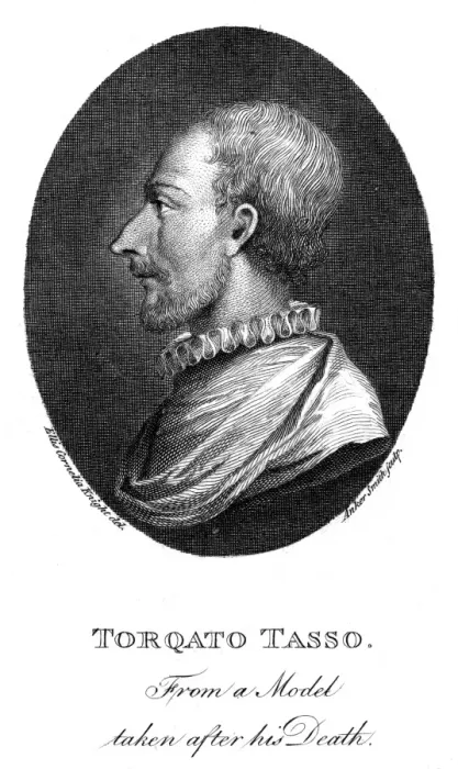 Framed Print : Torquato Tasso Profile Framed Print : Torquato Tasso Profile
