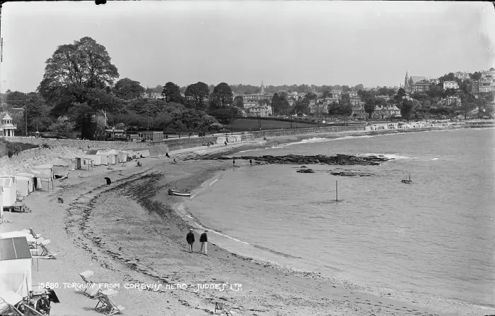 Framed Print : Torquay from Corbyn's Head Framed Print : Torquay from Corbyn's Head