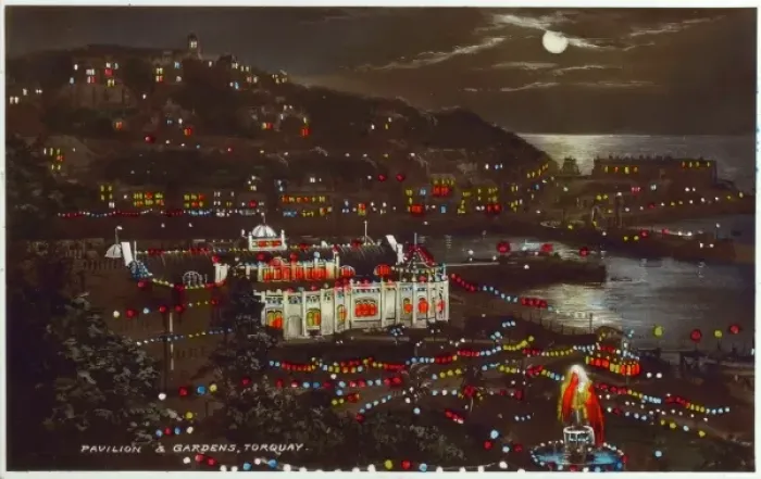 Framed Print : Torquay, Devon - Illuminations (2  /  3)