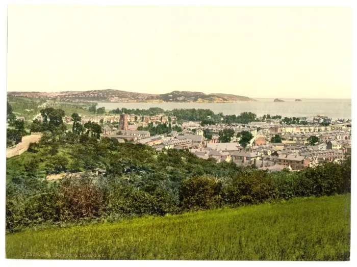Framed Print : Torquay and Paignton, England