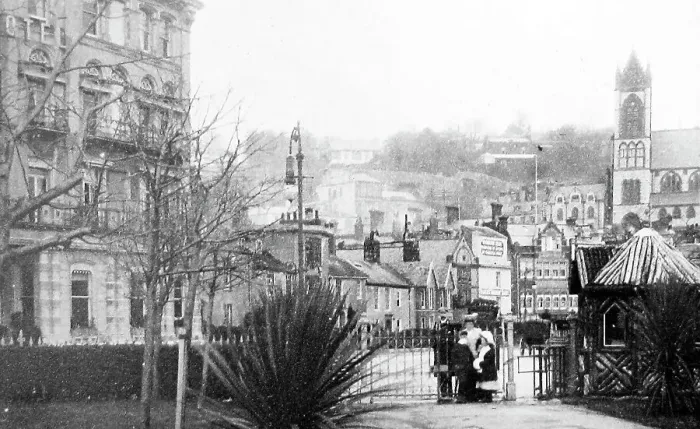 Framed Print : Torquay from public gardens Framed Print : Torquay from public gardens