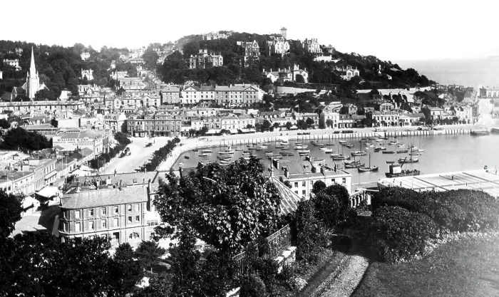 Framed Print : Torquay - from Walden Hill Framed Print : Torquay - from Walden Hill