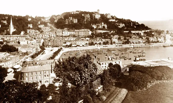 Framed Print : Torquay - from Walden Hill Framed Print : Torquay - from Walden Hill
