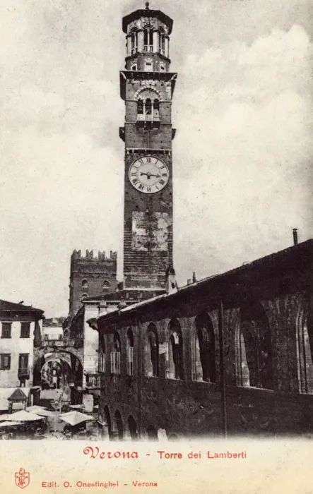 Framed Print : Torre dei Lamberti, Verona, Italy Framed Print : Torre dei Lamberti, Verona, Italy