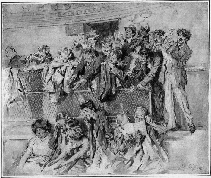 Framed Print : Toscanini conducts, the audience admires Framed Print : Toscanini conducts, the audience admires