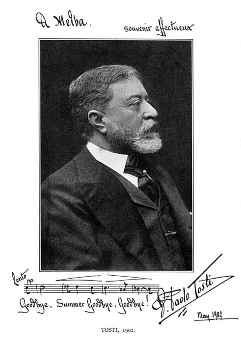 Framed Print : TOSTI IN 1902 Framed Print : TOSTI IN 1902