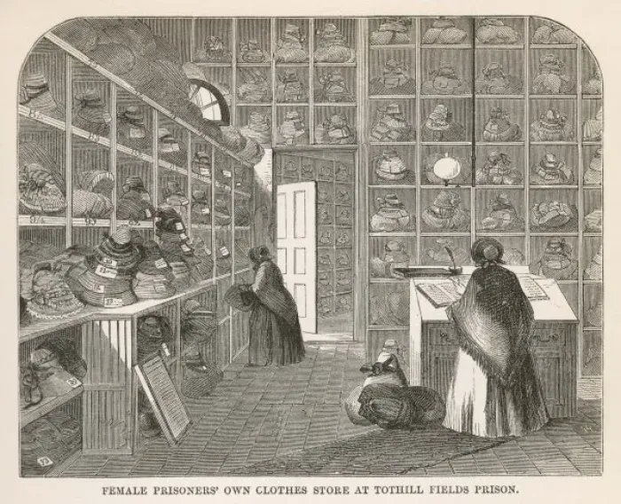 Framed Print : Tothill Fields Prison Framed Print : Tothill Fields Prison