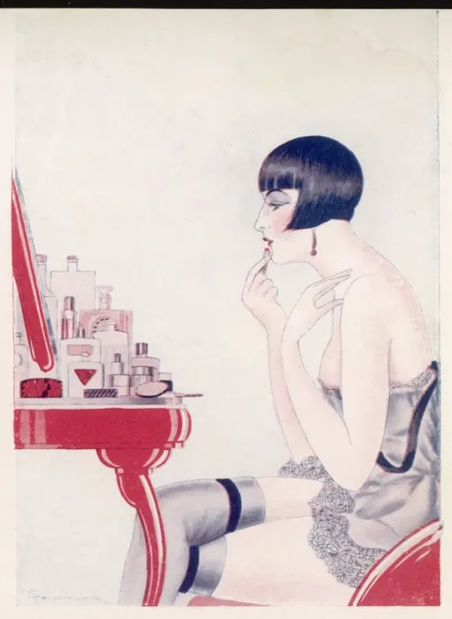 Framed Print : A Touch of Lipstick 1926 Framed Print : A Touch of Lipstick 1926