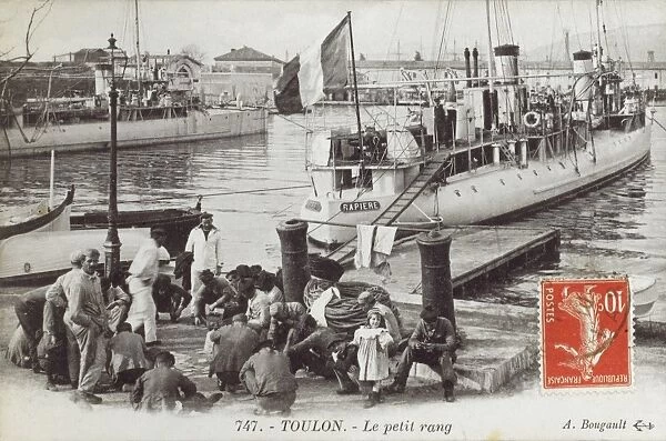 Toulon, France - Rochefortais class Destroyer Rapiere