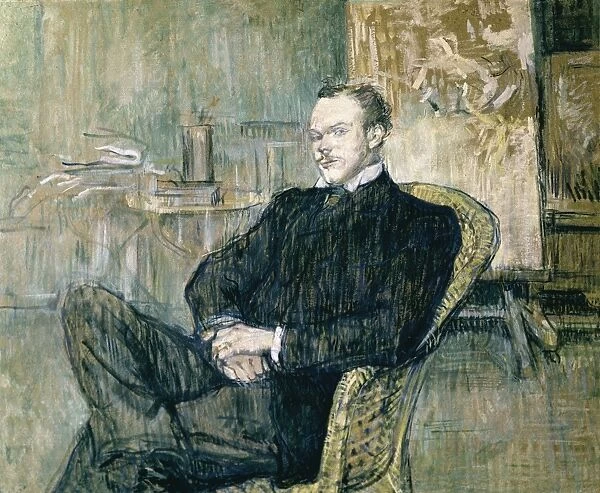 TOULOUSE-LAUTREC, Henri de (1864-1901). Portrait