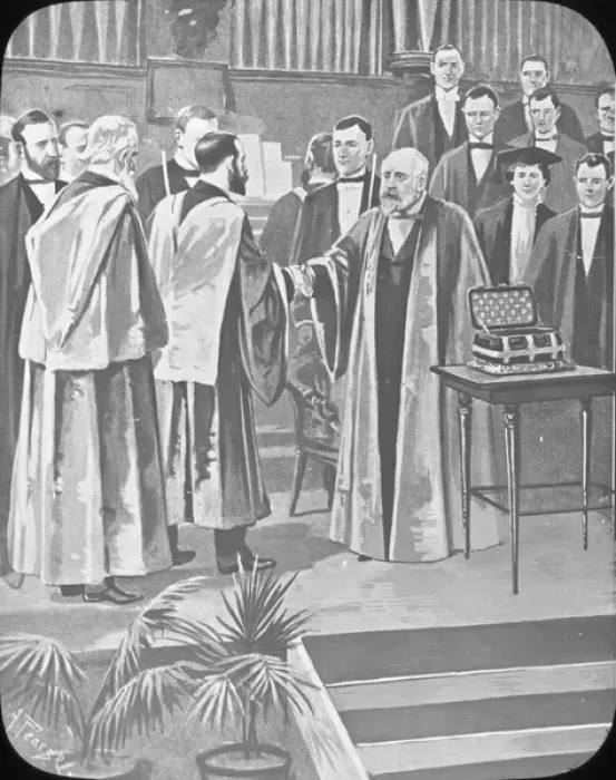 Framed Print : Tour of the Colonies - Adelaide - Degree Ceremony Framed Print : Tour of the Colonies - Adelaide - Degree Ceremony