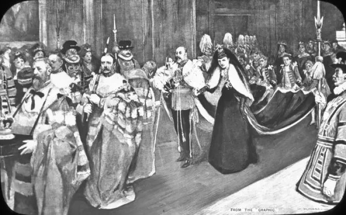Framed Print : Tour of the Colonies - Kings Procession Framed Print : Tour of the Colonies - Kings Procession