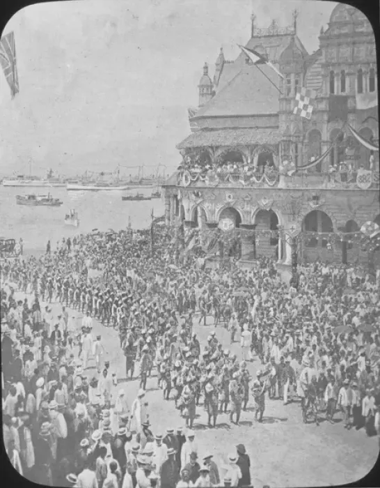 Framed Print : Tour of the Colonies - Leaving Singapore Pier Framed Print : Tour of the Colonies - Leaving Singapore Pier