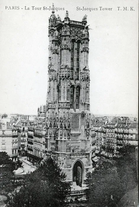Framed Print : Tour Saint-Jacques (St James's Tower), Paris, France Framed Print : Tour Saint-Jacques (St James's Tower), Paris, France