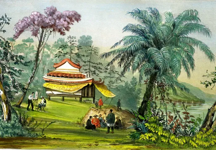Framed Print : Touranne, China Framed Print : Touranne, China