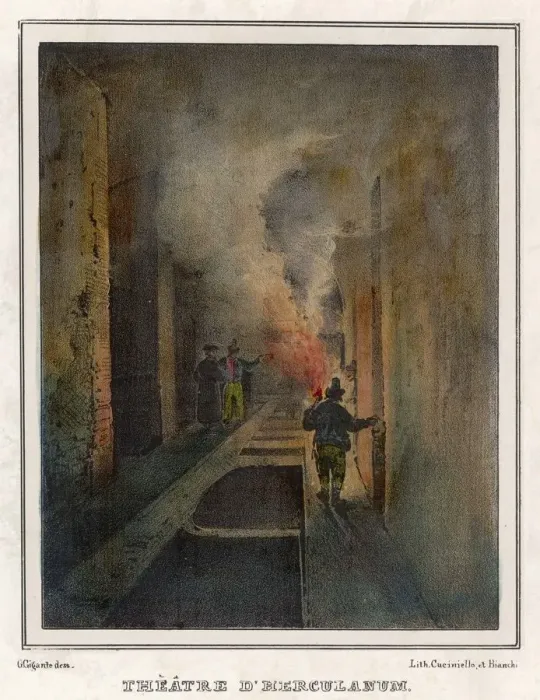 Framed Print : Tourism - Herculaneum Framed Print : Tourism - Herculaneum