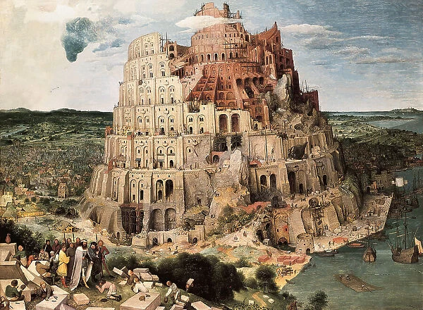 Tower Babel 1563 Brueghel Pieter Elder Bruegel