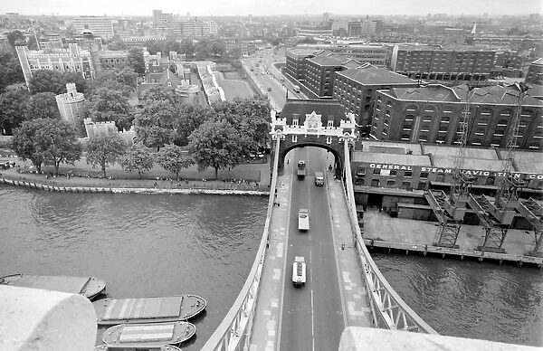Tower Bridge, London - a view from one of the towers