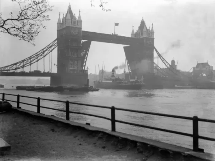 Framed Print : Tower Bridge Open Framed Print : Tower Bridge Open