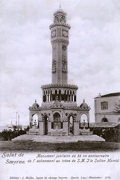 Tower built to commemorate the Jubilee of Sultan Abdulhamid